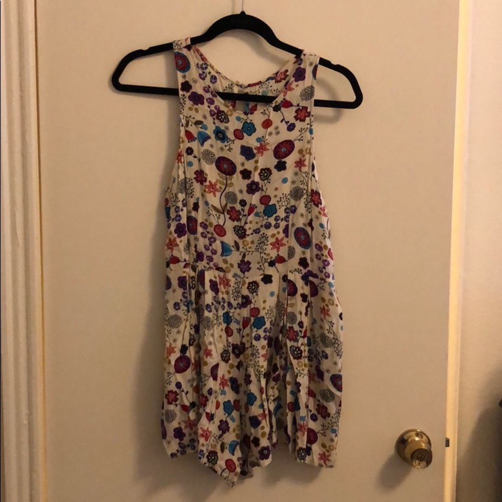 Cute floral romper